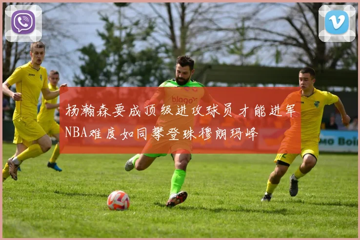 杨瀚森要成顶级进攻球员才能进军NBA难度如同攀登珠穆朗玛峰